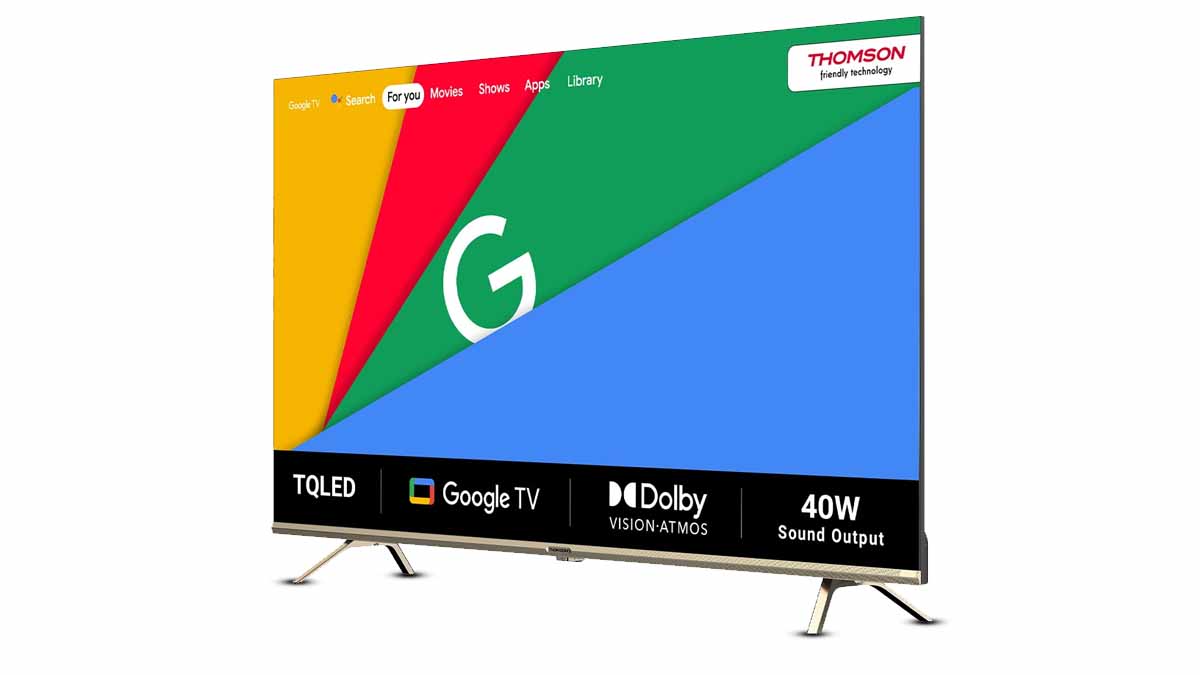 Thomson Launches New Smart Tvs With Powerful Speaker And Ai Support Price Starts From 11499 Rs