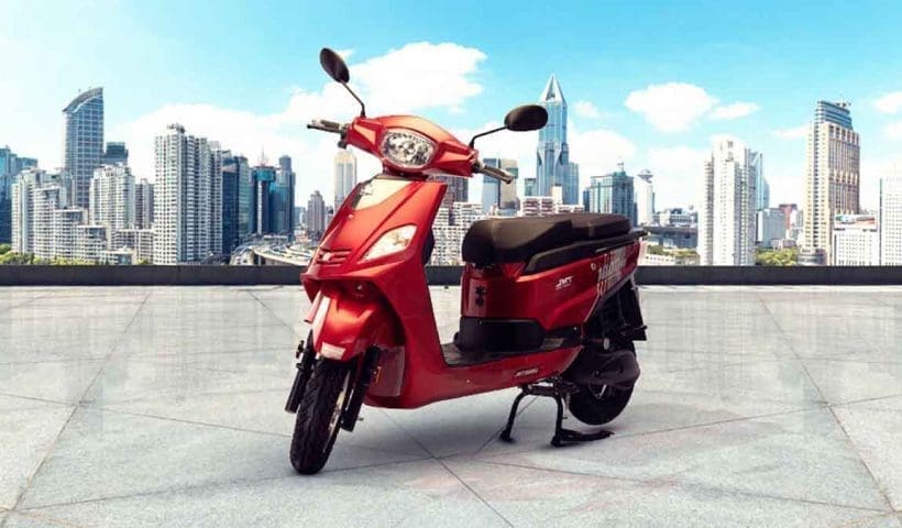 Upgraded Jitendra Ev Jmt Electric Scooter Launched In India At Rs 70000