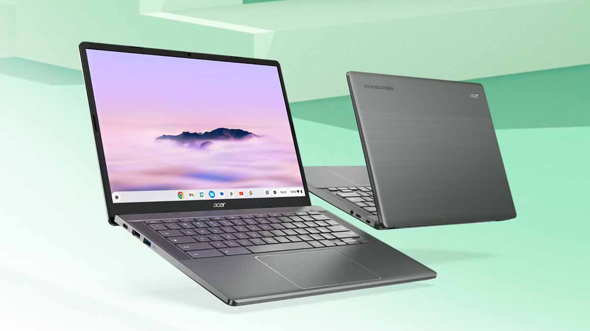 Acer Chromebook Plus 14 15 Launched In India With Google Gemini Ai Features Price Specifications Details