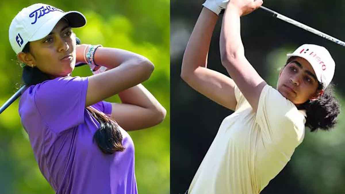 Aditi Ashok And Diksha Dagar Will Take To The Court Last Time Golfing Event In Paris Olympic Aiming To Win Medal