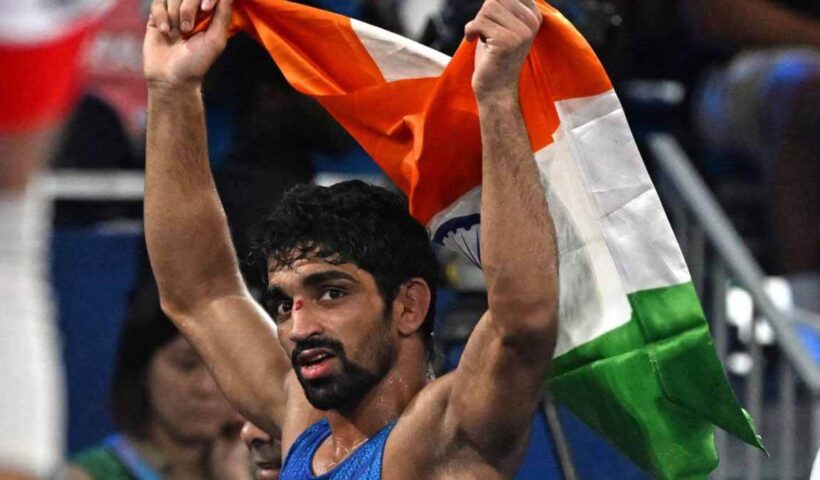 Aman Sehrawat Indian Wrestler Won Bronze Medal In 57 Kg Freestyle In Paris Olympics 2024