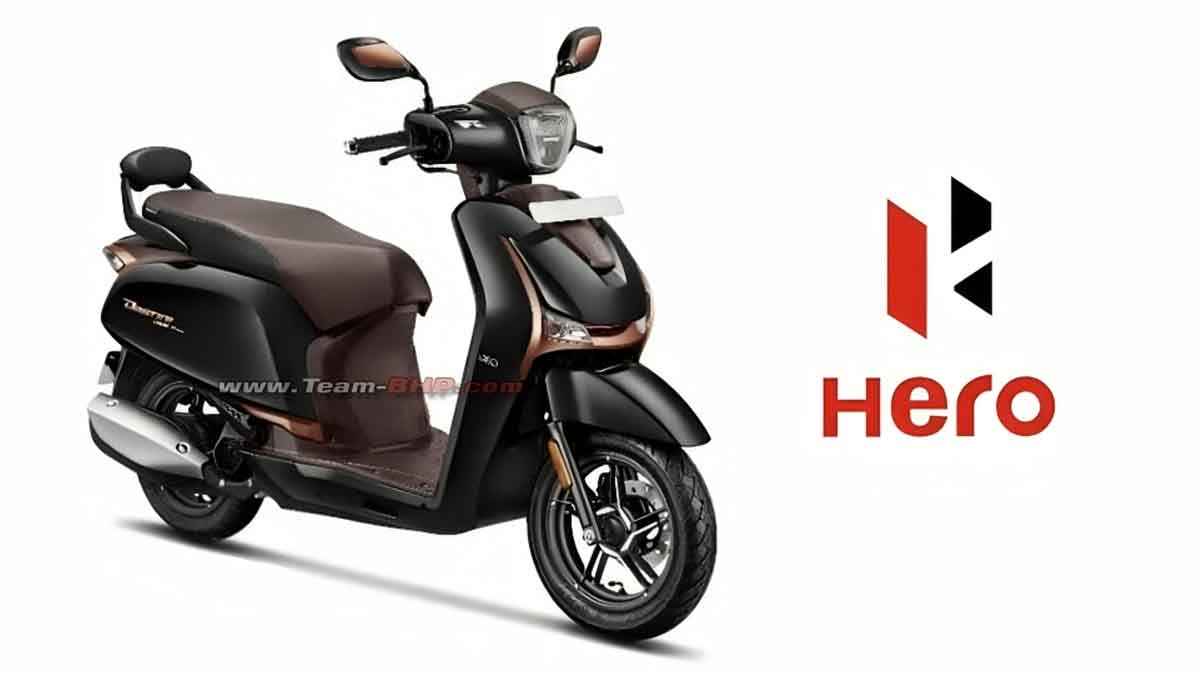 Hero Destini 125 Facelift Patent Image Reveals New Design