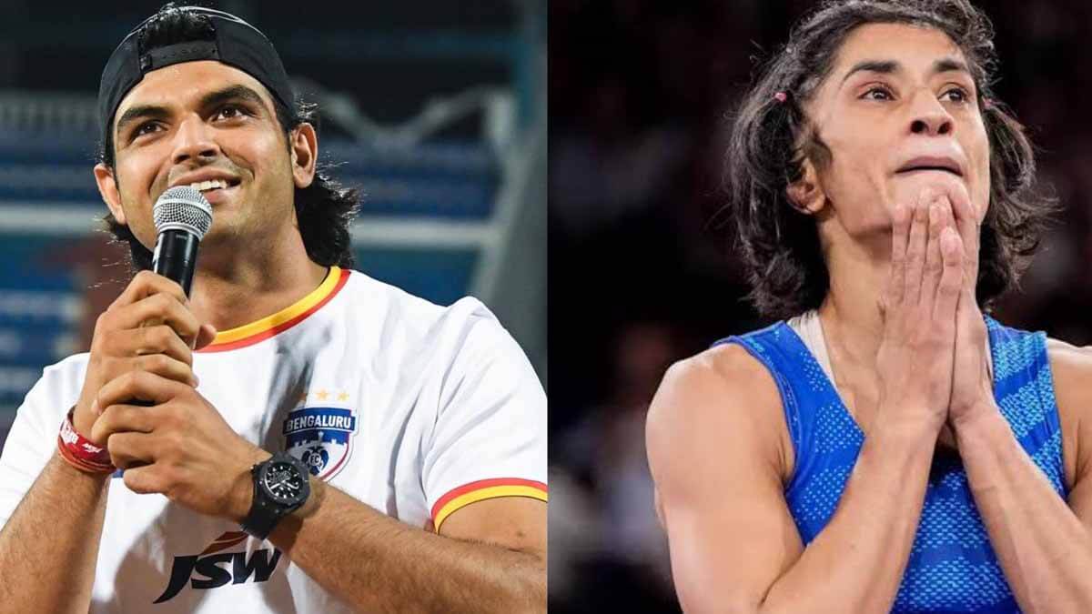 Neeraj Chopra Big Statement On Vinesh Phogat After Her Disqualification On Paris Olympics 2024