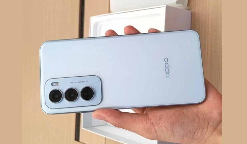 Oppo Reno 12 Light Blue Color Option Images Leaked Pre Sale Starts Today