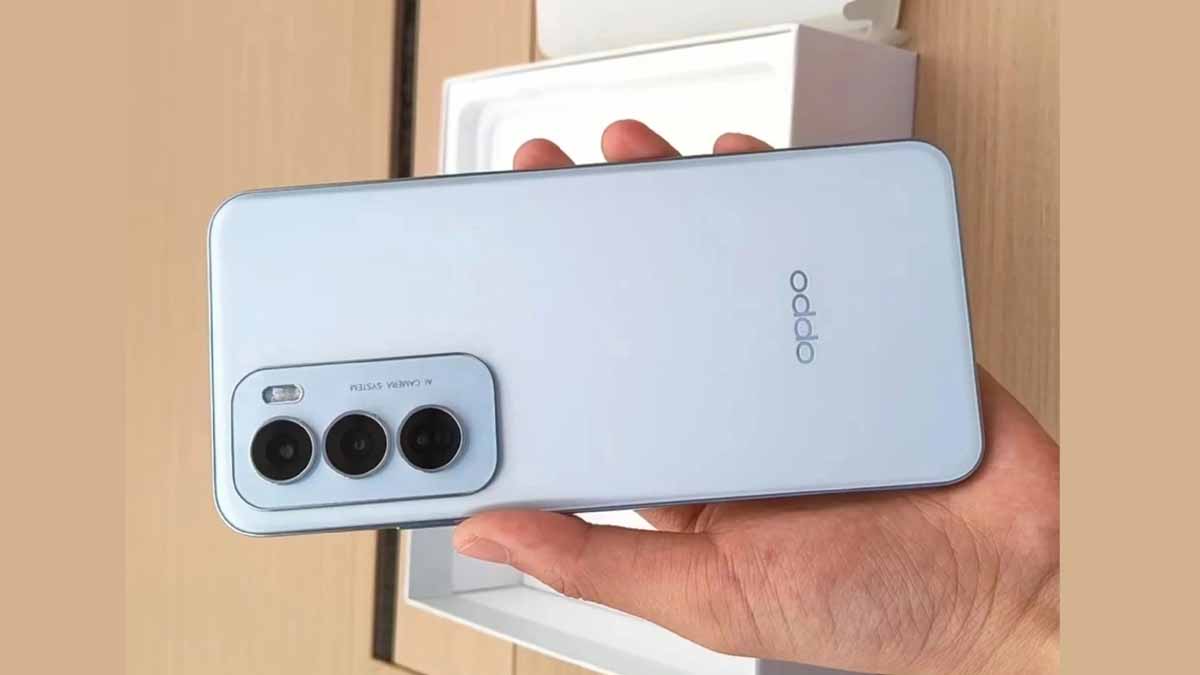 Oppo Reno 12 Light Blue Color Option Images Leaked Pre Sale Starts Today