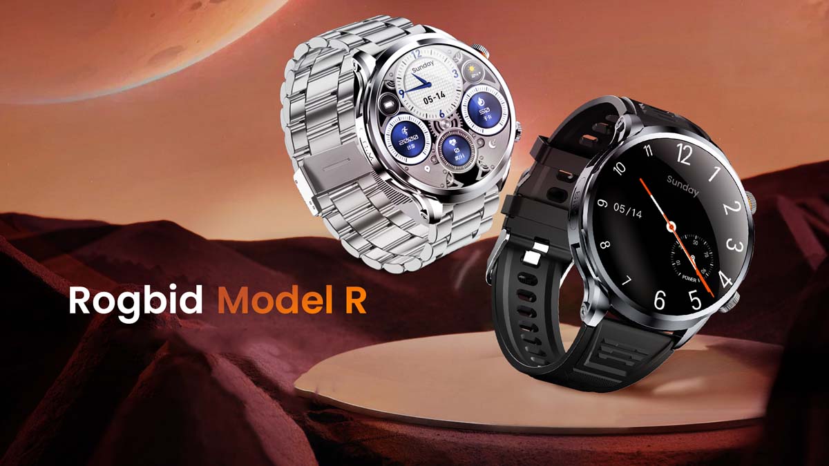 Rogbid Model R Smartwatch Launched With 4G Support 2Mp Camera Check Price