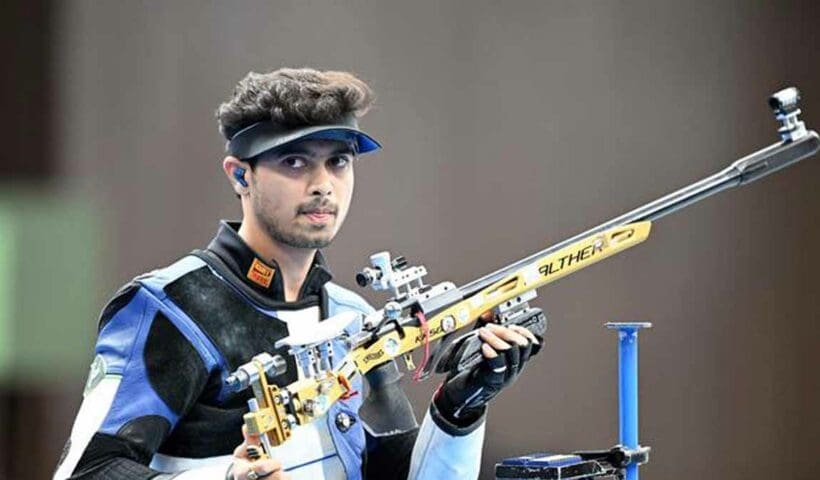 Swapnil Kusale Won Bronze Medal In Mens 50 Meter Rifle Paris Olympics 2024