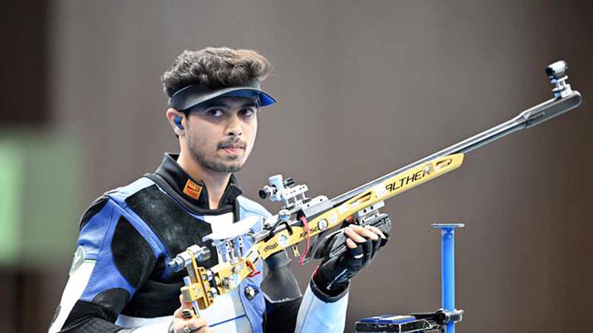 Swapnil Kusale Won Bronze Medal In Mens 50 Meter Rifle Paris Olympics 2024