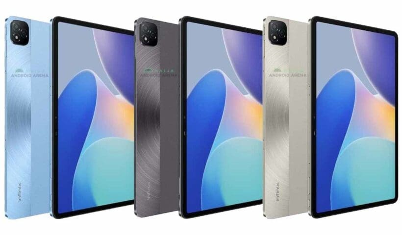 Infinix Xpad Design Render Leaks Colour Options Specifications