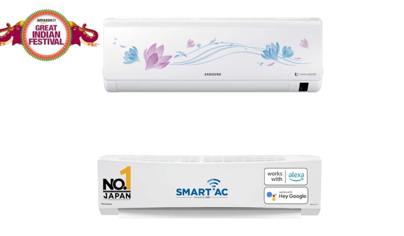 Amazon Great Indian Festival Sale Top Discount Offer On Samsung Panasonic Lc Ac Air Conditioner