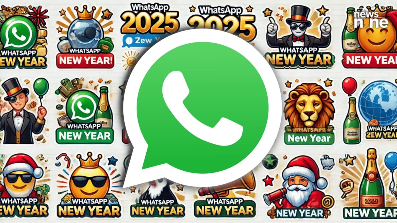 Happy New Year 2025 Share Wishes With WhatsApp Stickers know how to download