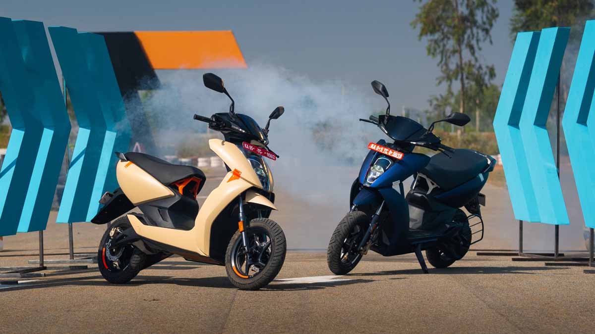 2025 ather 450x electric scooter launched in india at rs 1 47 lakh