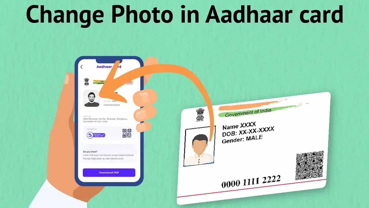 Aadhaar photo update how many times you can change your image in Aadhaar card