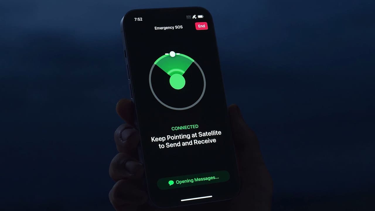 Apple partnership with Starlink for satellite message in iphone