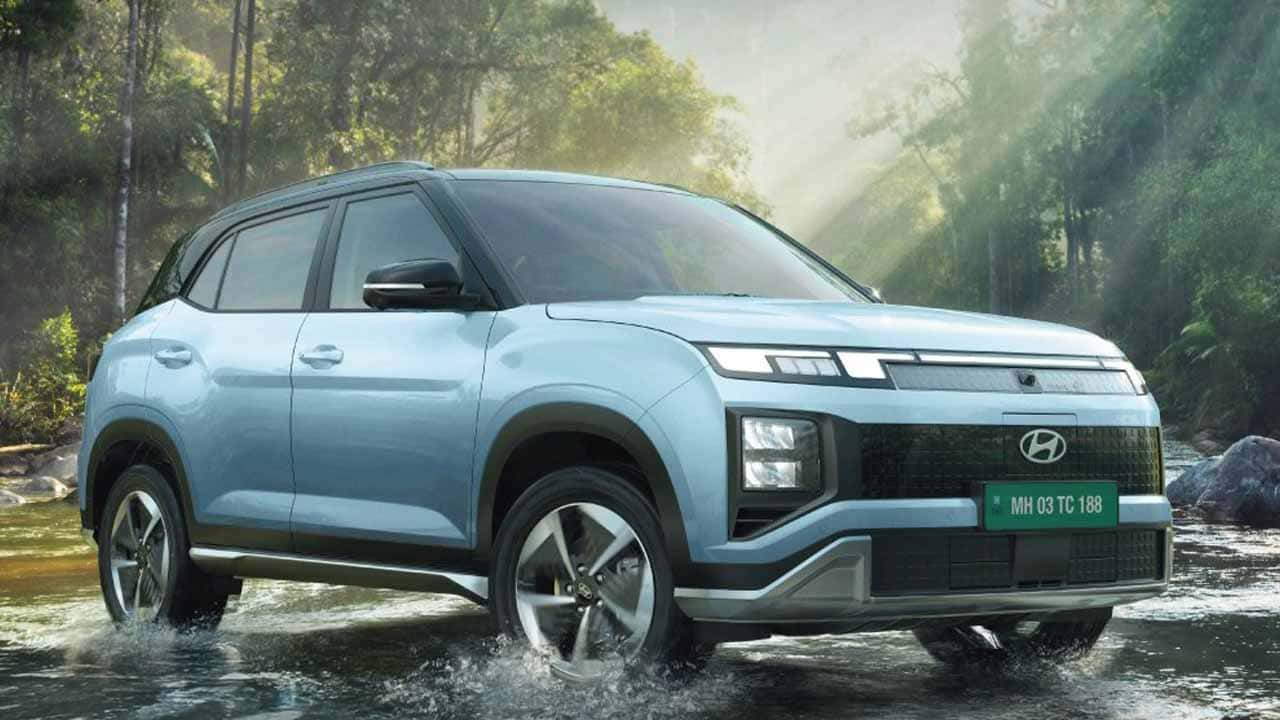 Hyundai creta ev officially revealed ahead of January 17 launch at bharat mobility global expo 2025