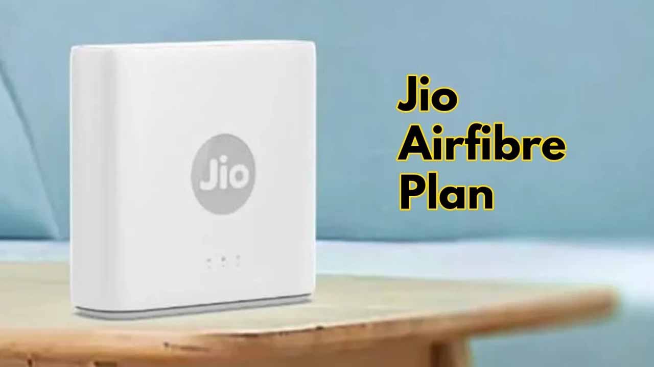 Jio AirFiber Recharge Plans offer free 200gb data and 95 rupees cashback