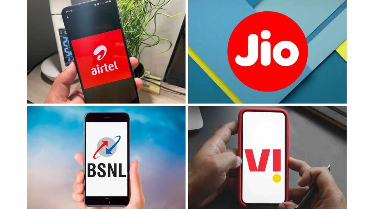 Jio airtel Vodafone Idea bsnl cheapest 2gb daily internet data plans