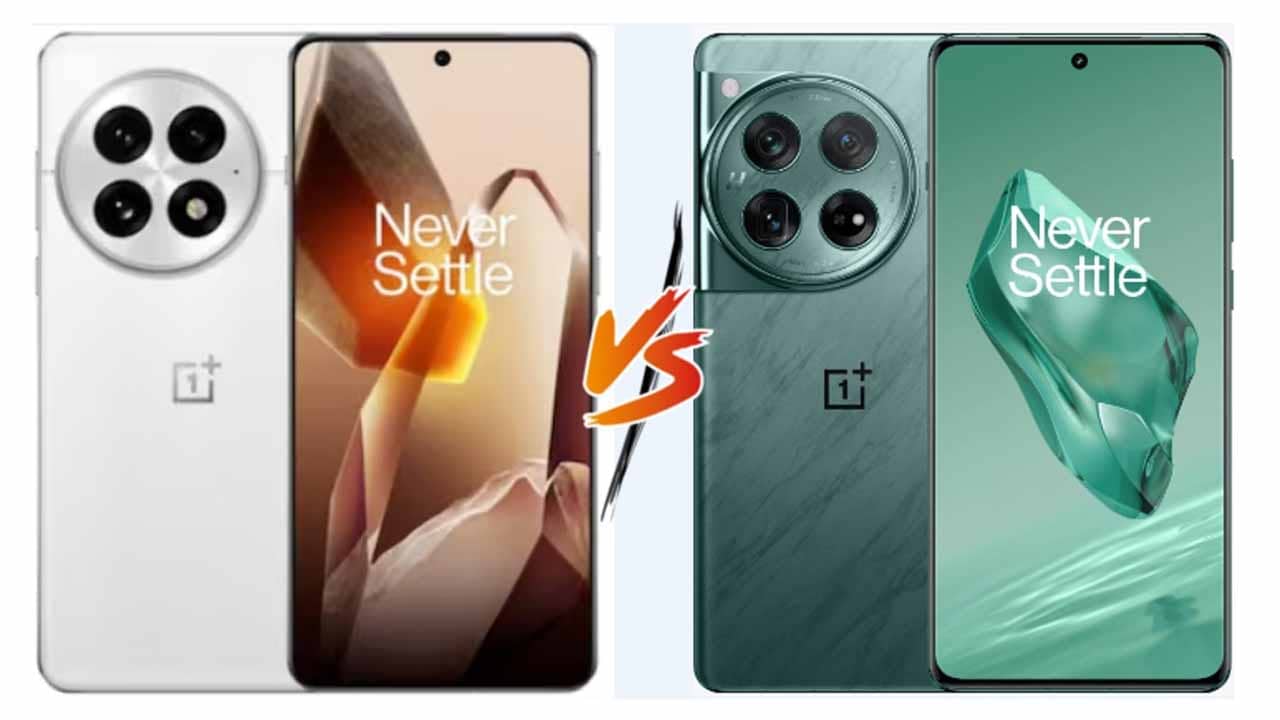 OnePlus 13 vs OnePlus 12 indian variant detailed comparison price specifications