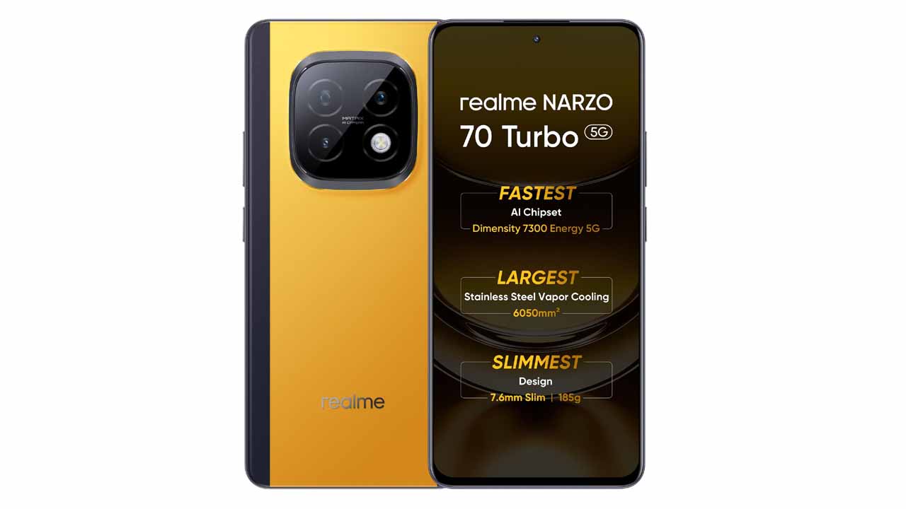 Realme narzo 70 turbo 5g available with rs 2500 discount coupon amazon great republic day sale