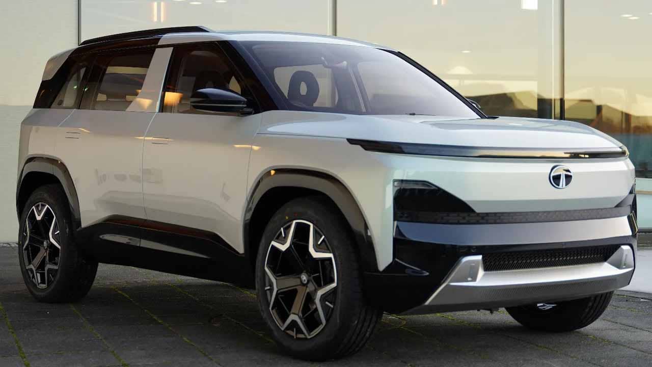 Tata sierra ev production version may Debut at bharat mobility expo 2025