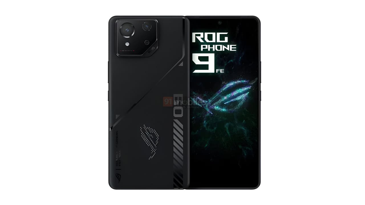 asus rog phone 9 fe design specs leak launch