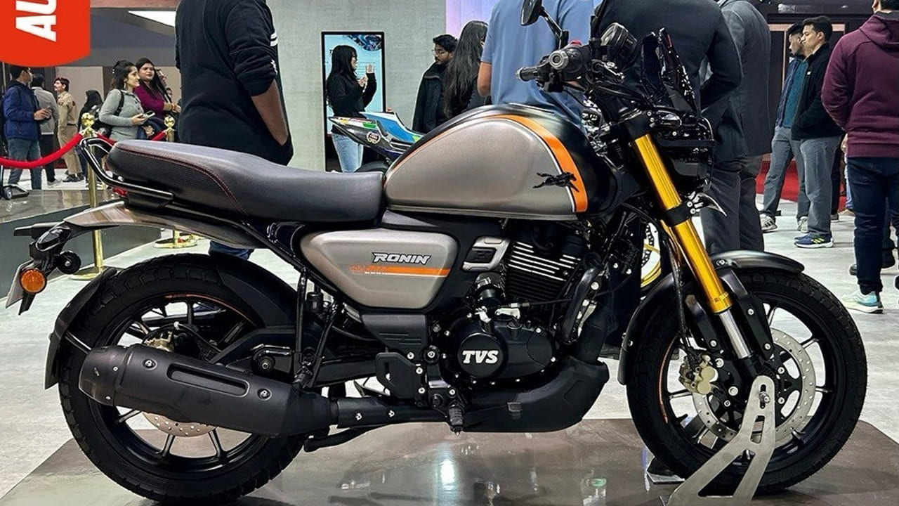 tvs ronin launch bharat mobility show 2025