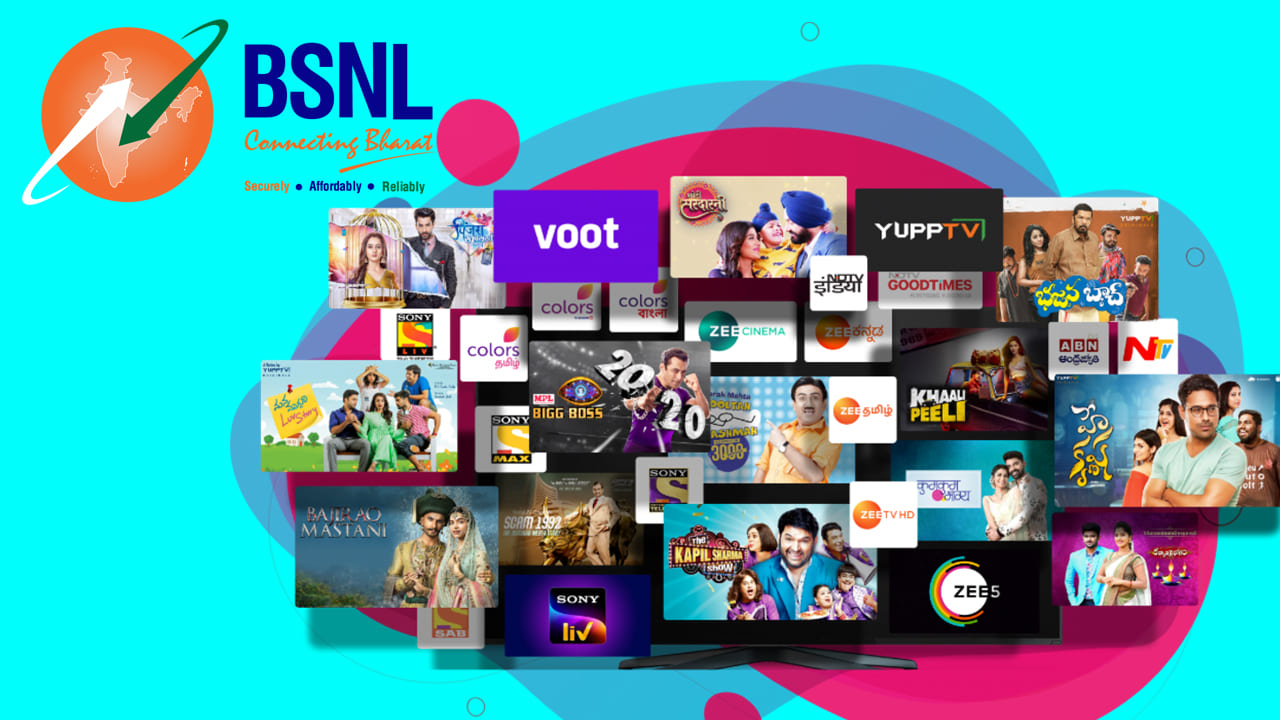 Bsnl users good news get ott subscription tv channels with every recharge