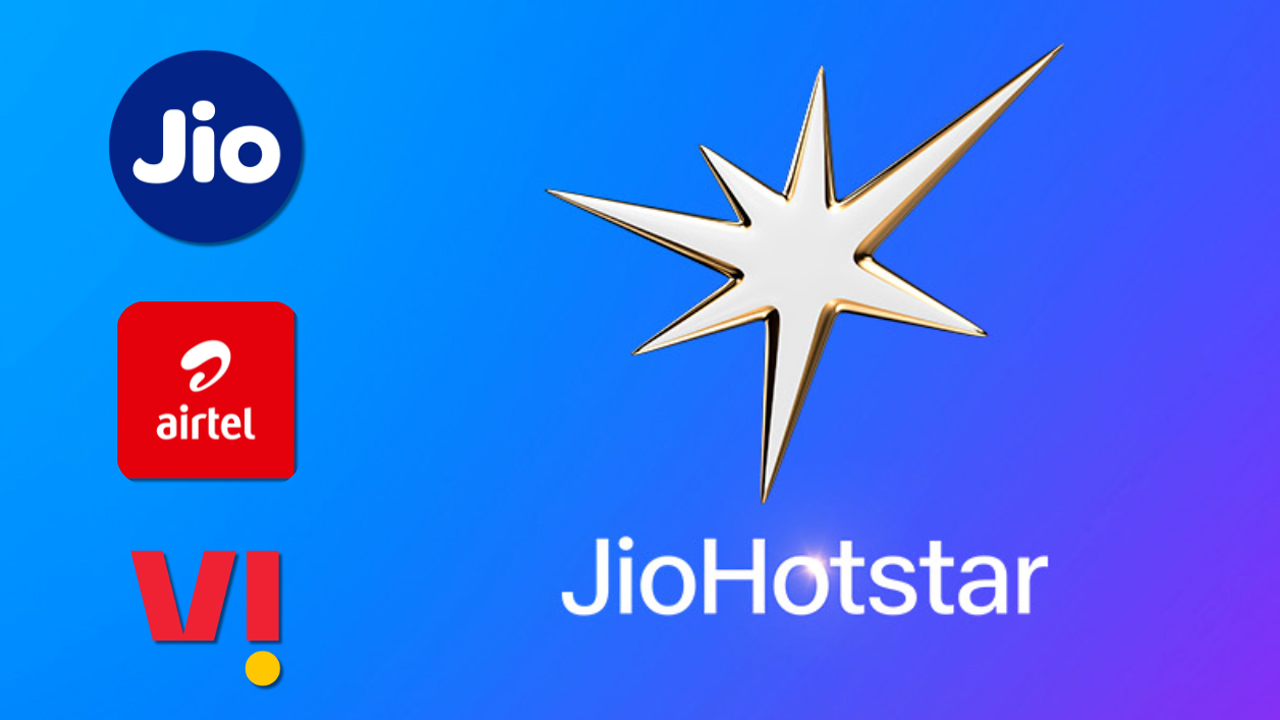 Free JioHotstar subscription jio airtel vi prepaid recharge plan price