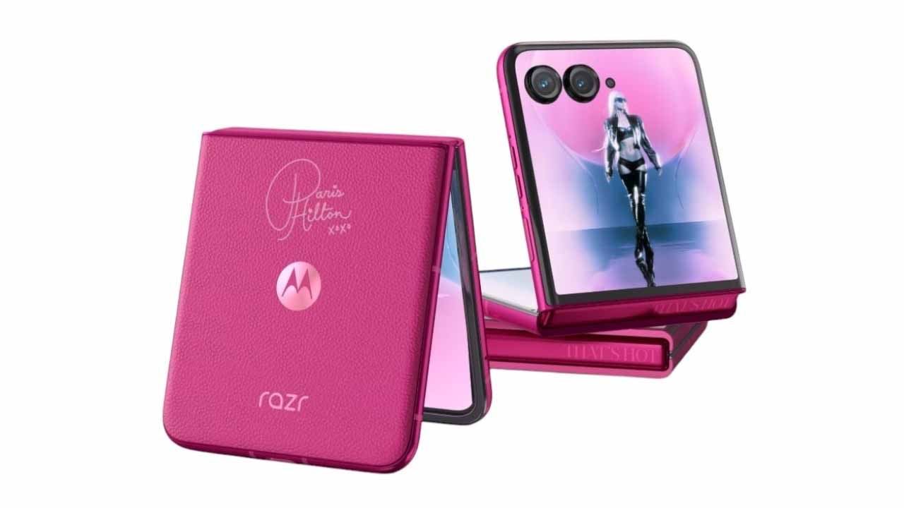 Motorola Razr plus Paris Hilton Limited edition Launched with hilton signature price specifications