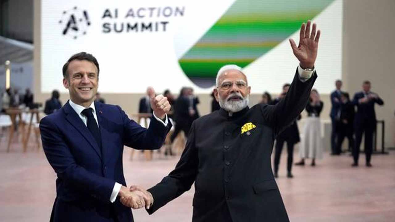 Pm Narendra Modi announced next ai Summit will be in India paris ai Summit