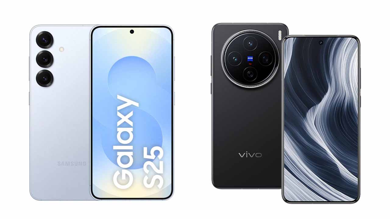 Samsung Galaxy S25 vs vivo x200 compare Features camera price in india