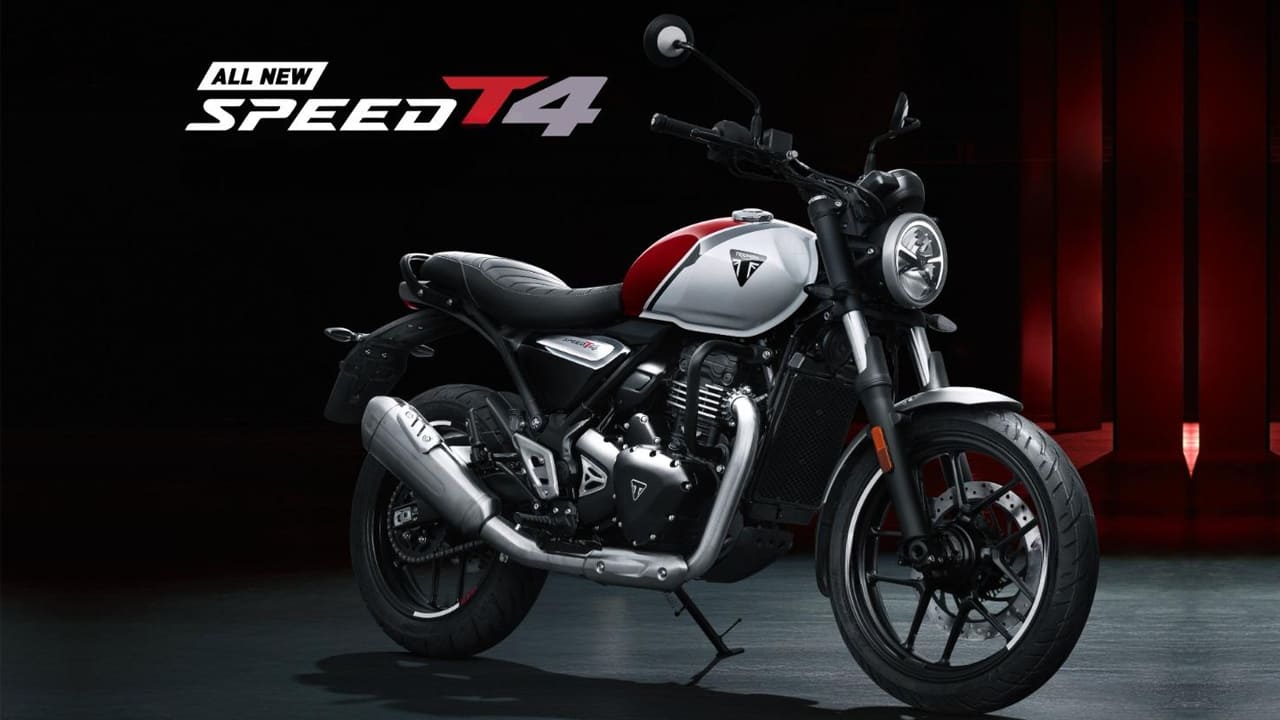 Triumph T4 four news colors launched price starts at 1 99 lakh