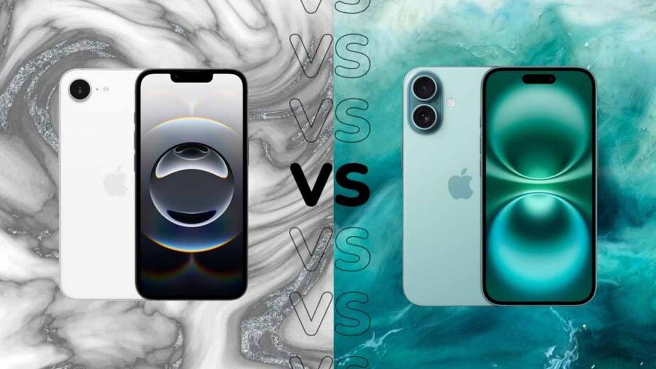 iPhone 16e vs iphone 16 comparison price in india display camera battery specifications