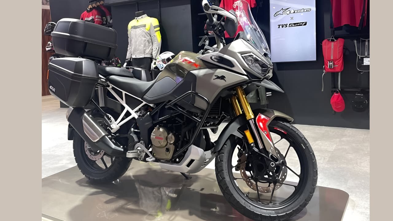 tvs apache rtx adventure bike may launch in festive season this year