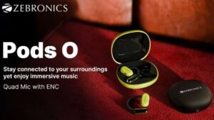 zebronics-first-open-ear-wireless-earbuds-zeb-pods-o-launched in india