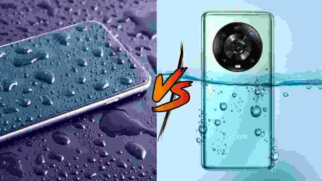 Smartphone waterproof vs water resistant difference benefits know before buy