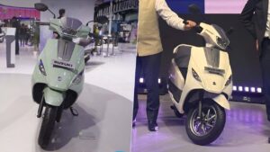 Suzuki access electric scooter may launch in festive season 2025