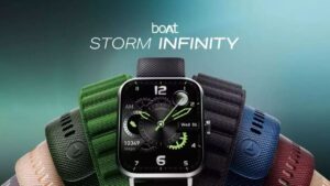 boAt Storm Infinity smartwatch launched in india price rs 1299 specifications