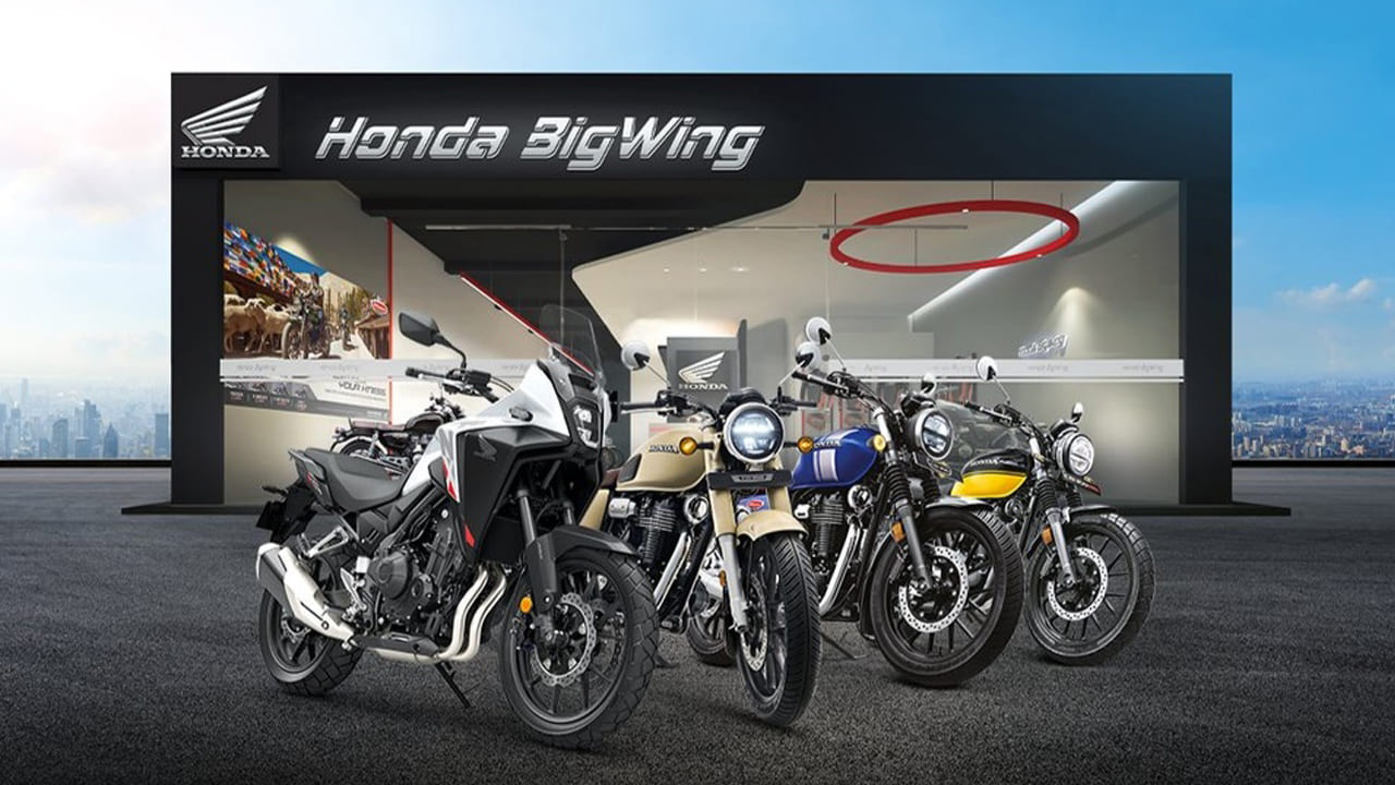 honda offers discounts of 5000 on bigwing motorcycles