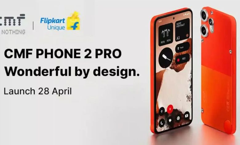 Cmf phone 2 pro design image key specifications teased ahead of official launch