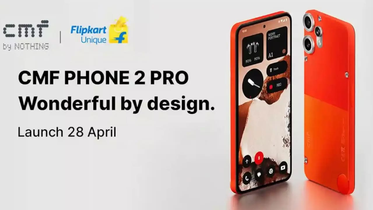 Cmf phone 2 pro design image key specifications teased ahead of official launch