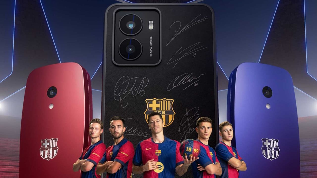 HMD Fusion HMD 3210 with bercelona football team launching soon price specifications