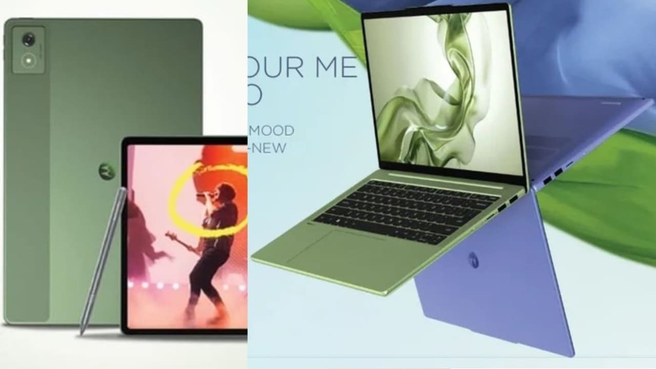 Moto Pad 60 Pro moto book 60 features teased launching with Motorola Edge 60 Stylus smartphone