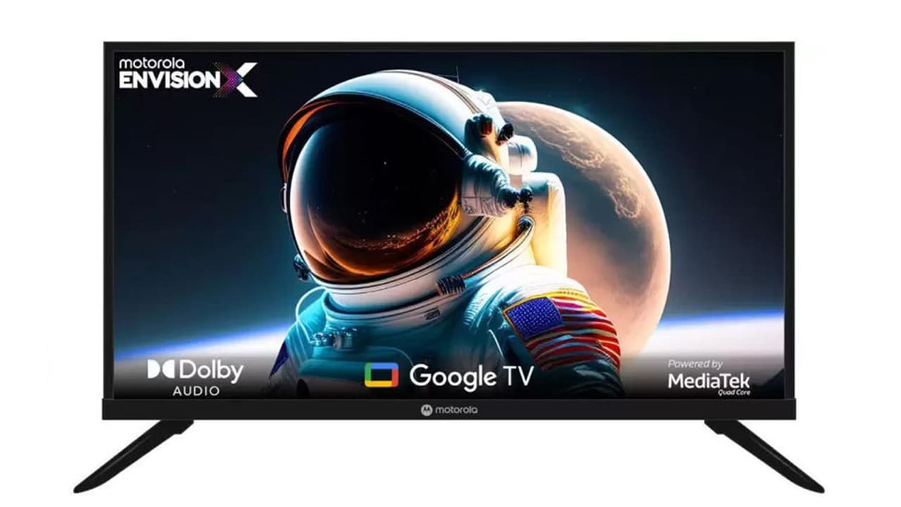 Motorola 32 inch QLED HD Ready Smart Google TV