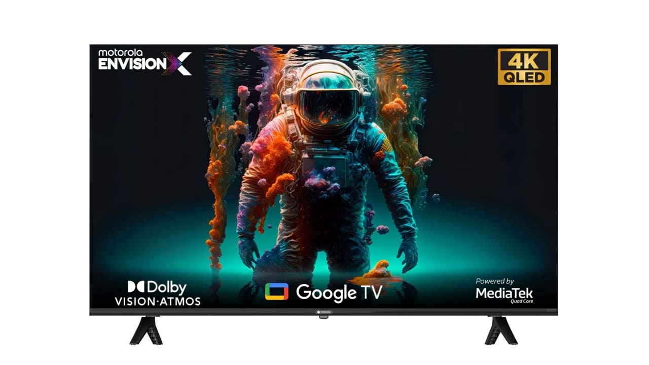 Motorola EnvisionX OLED Smart Google TV launched in india price starting rs 19999 features