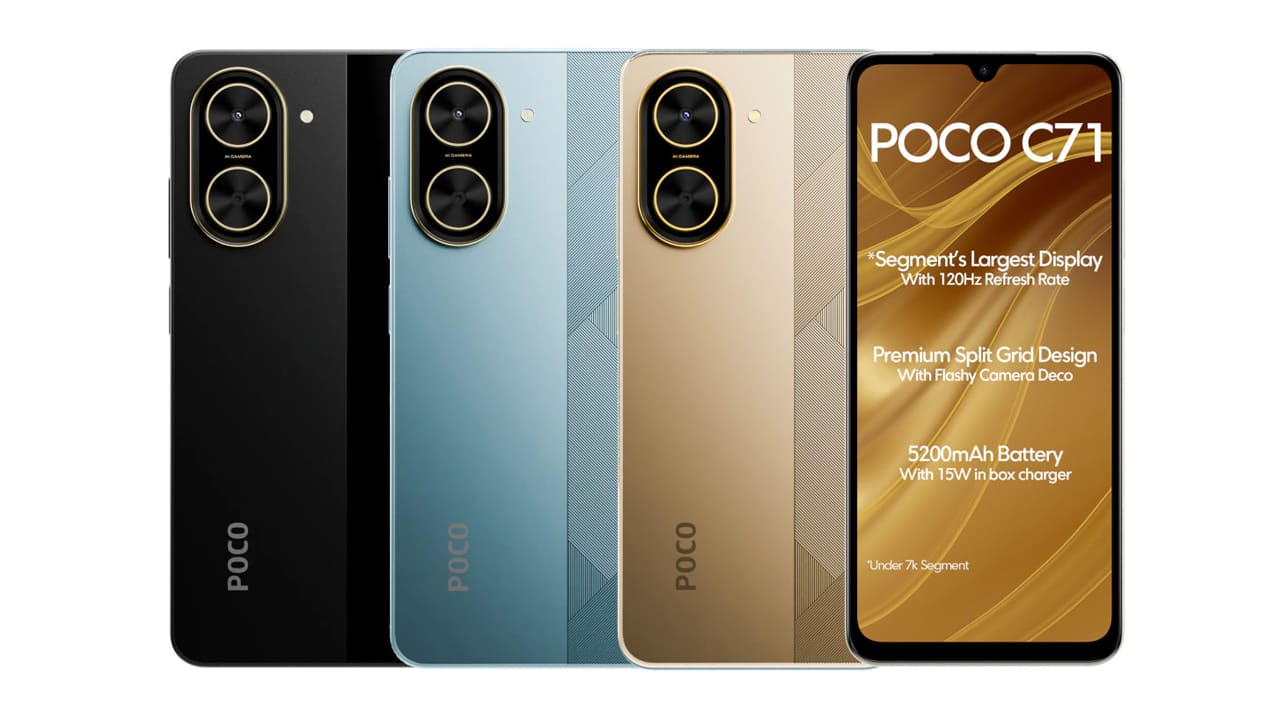 Poco c71 airtel version goes on sale today price in india under rs 6000 offers specifications