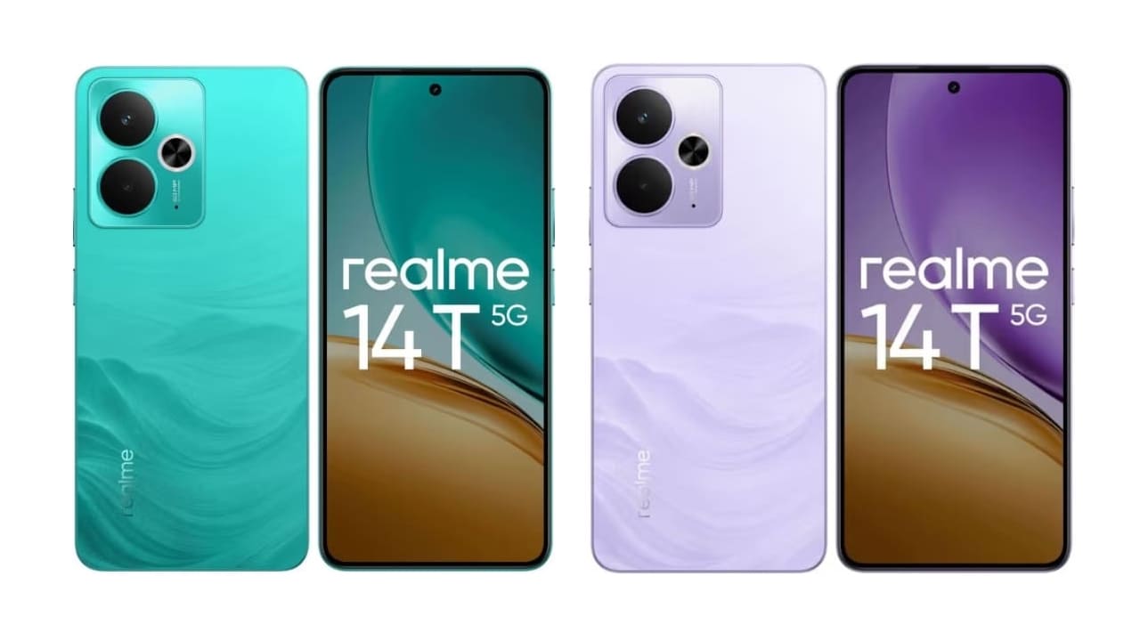 Realme 14t listed online retail site revealed price colour storage variant