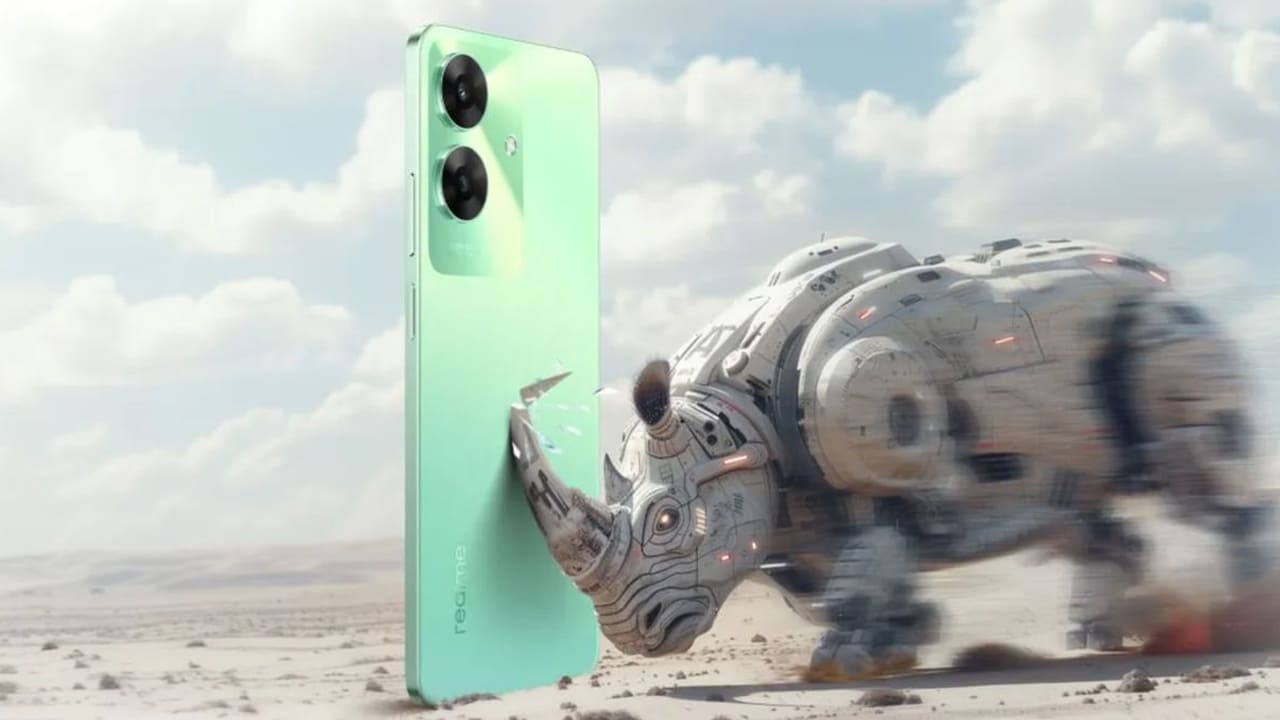 Realme c61 available with discount offer 5000mah battery 32mp rear camera on Flipkart