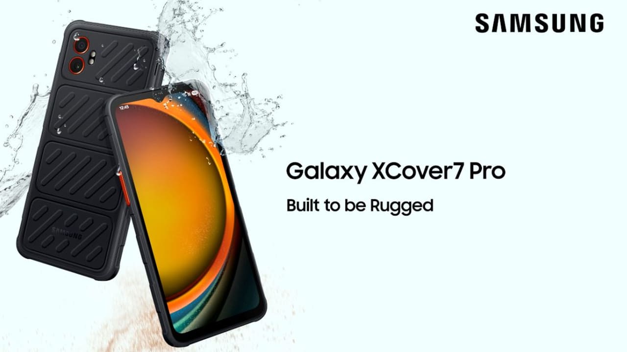 Samsung Galaxy XCover7 Pro launched with ip68 rating 50mp camera price Specifications