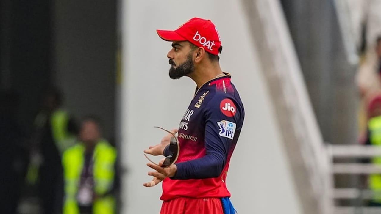 ipl 2025 virat kohli celebration goes viral after nehal wadhera run out rcb pbks